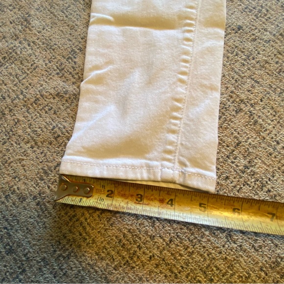 American Eagle Jegging Jeans White Denim size 10 30 - Picture 8 of 12